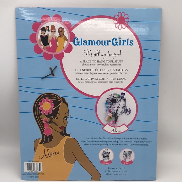 Vintage Alexa Flip Wire Wall Frame Sculpture “Glamour Girls” Purchased 1998 - Picture 5 of 8